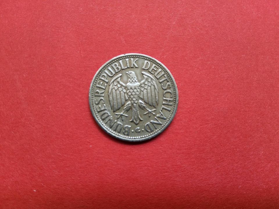 1 DM - BRD 1950 / G in Mühlhausen