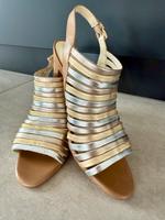 Absatzschuhe Gold-Silber GERRY WEBER Bayern - Weißenhorn Vorschau