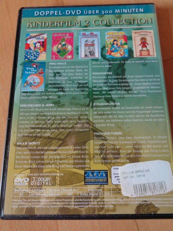 Doppel - DVD - Collection Kinderfilm 2 in Usingen