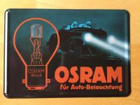 Blechschild / Postkarten Schild / 14,5 x 10 cm / OSRAM Baden-Württemberg - Kürnbach Vorschau