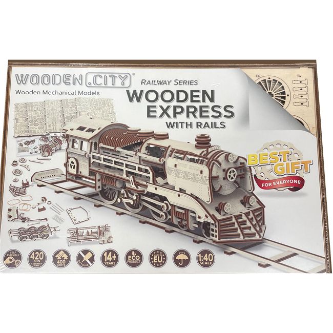 Wooden City: 3D Holzpuzzle - Lok in Hagen