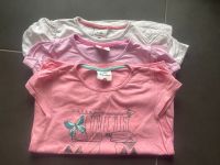 T-Shirt Mädchen Sommer Frühling Größe 128 3 Shirts ein Preis Nordrhein-Westfalen - Overath Vorschau