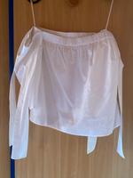 Off Shoulder Bluse Pimkie Binden Schleife Ärmel Blogger S Weiß München - Berg-am-Laim Vorschau