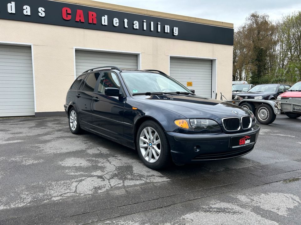 Bmw E46 318i Touring Facelift*TÜV/SITZH./SCHIEBED./TEMPOM./KLIMA* in Langenberg