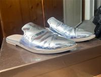 Damenschuhe Silber metallic Größe 39 Eimsbüttel - Hamburg Rotherbaum Vorschau
