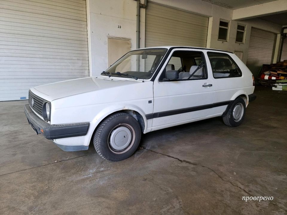 VW Golf II Oldtimer H Kennzeichen 2 Punkt Gurt in Köln