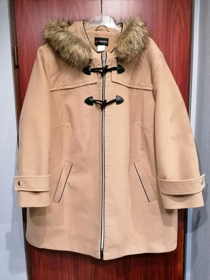 Winter Jacke 58, hell - braun, NEU, "Mia Moda" in Peine