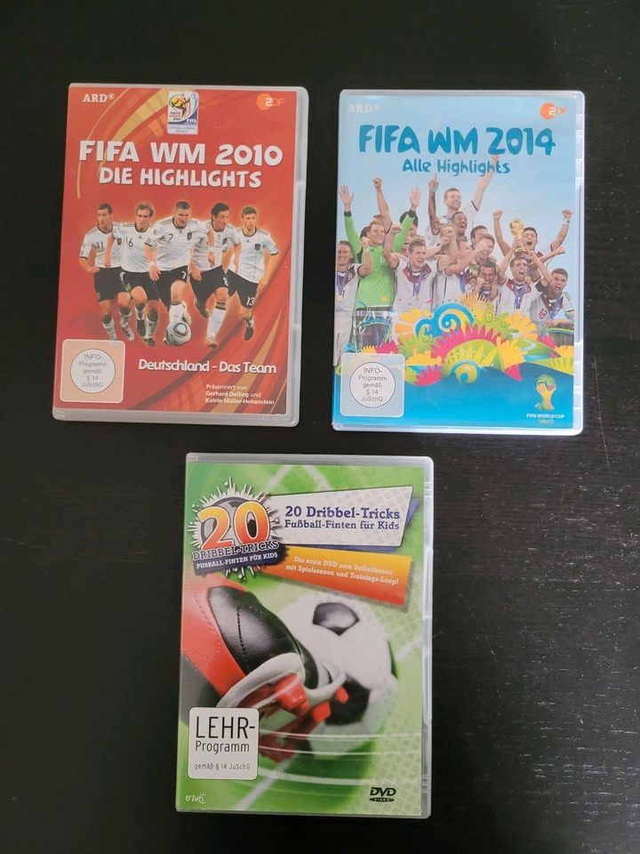 DVD, Fussballtricks, Fifa WM 2014, WM 2010 in Leopoldshöhe