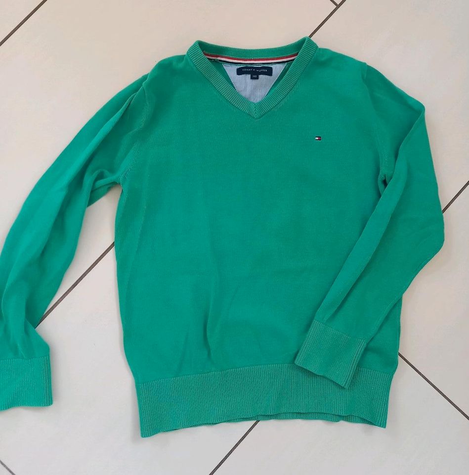 Pullover, Tommy Hilfiger, 140, grün in Lengede