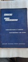 Original Fiat Handbuch Hauptmerkmale-Daten Fiat 124 Speciale 1968 Niedersachsen - Westerstede Vorschau