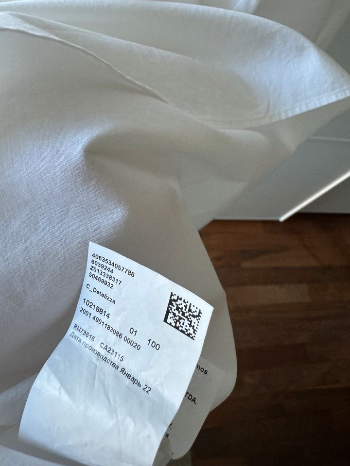Hugo Boss Kleid / Hemdblusenkleid, Gr. S, Weiß, NEU mit Etikett! in Hamburg