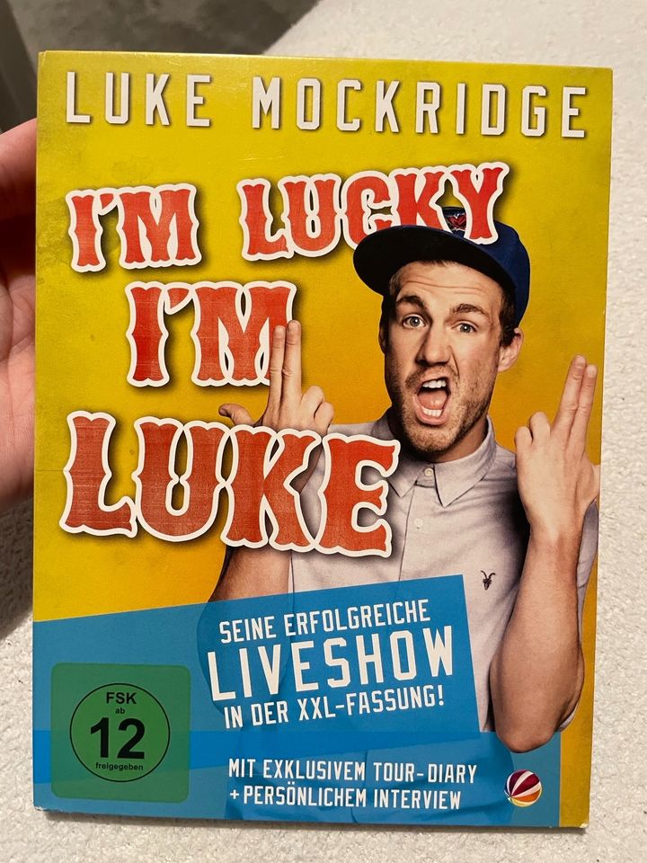 Luke Mockridge DVD I‘m Lucky I‘m Luke Comedy Tour in Küssaberg
