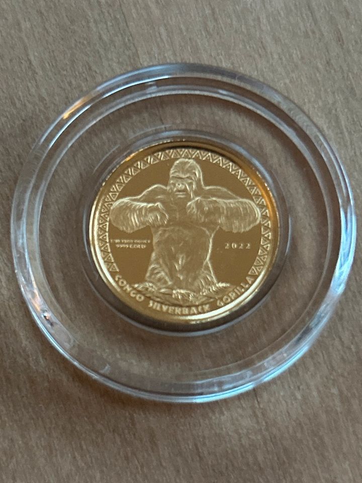 1/8 Oz 20 Euro Goldmünze Kegelrobbe A 1/10 Oz Kongo in Melle