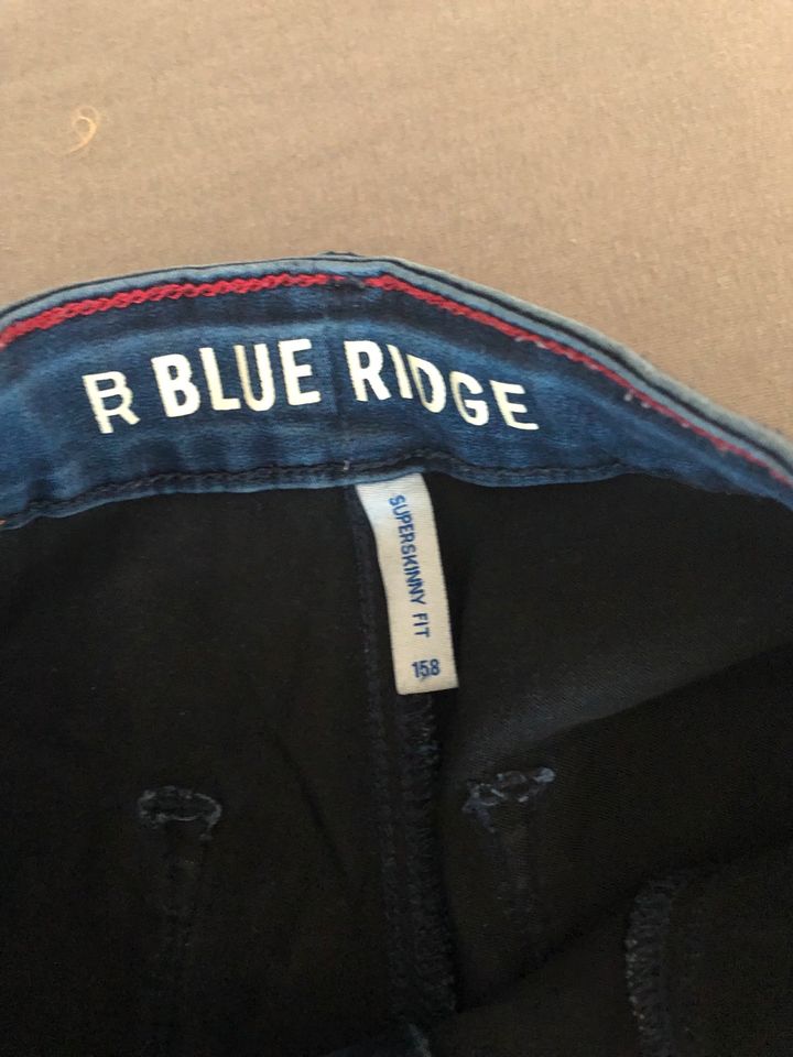 Blue ridge super skinny fit jeans hose Gr.158 wie neu in Oberndorf am Neckar