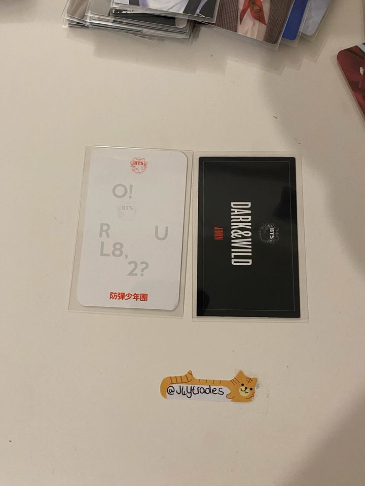 wts bts jimin tae taehyung v photocard pc in Marburg