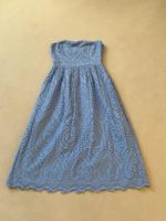 Traumhaftes Sommerkleid Lochspitze Baumwolle hellblau offshoulder Brandenburg - Dallgow Vorschau