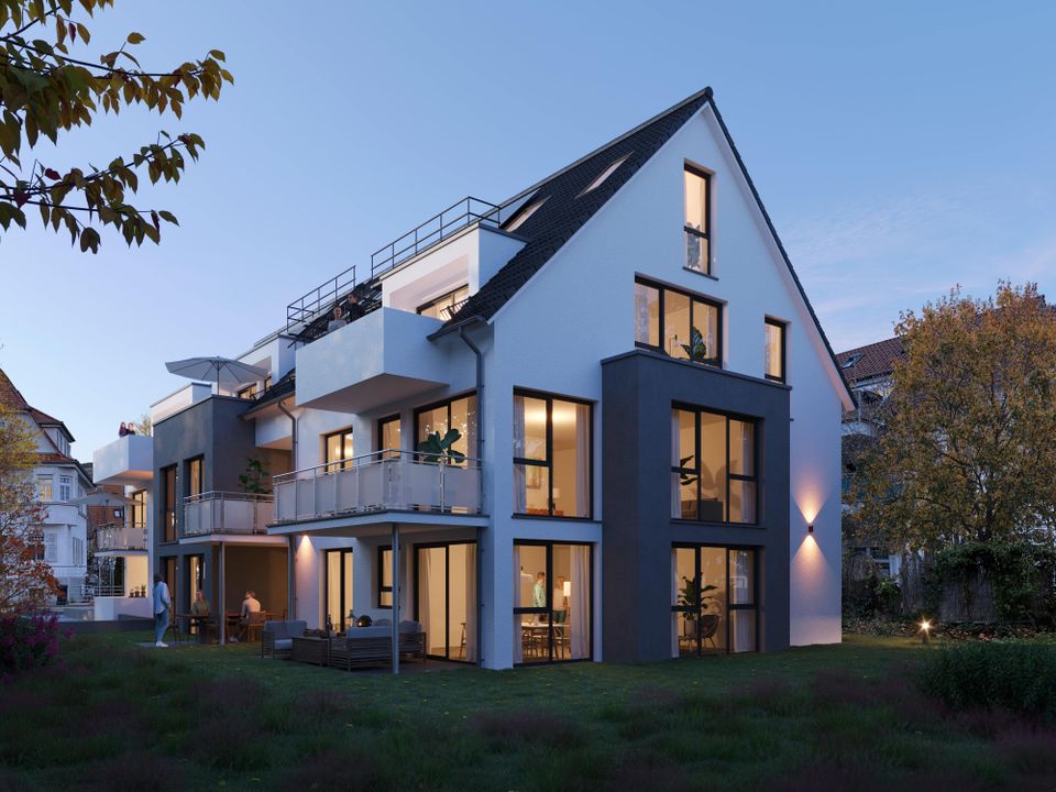 Ihr neues Zuhause - lichtverwöhnte Dachgeschoss-Maisonette-Wohnung mit Sonnenterrasse in Asperg in Asperg