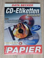 Data Becker CD 40 Etiketten Weiß und Durchsichtig Sachsen-Anhalt - Dessau-Roßlau Vorschau