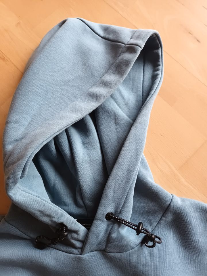 Hoody "Jack&Jones" Herren Gr. XL blau in Würselen