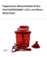 Tupperware Supersonic - Allesschneider rot - Neu Nordrhein-Westfalen - Gelsenkirchen Vorschau