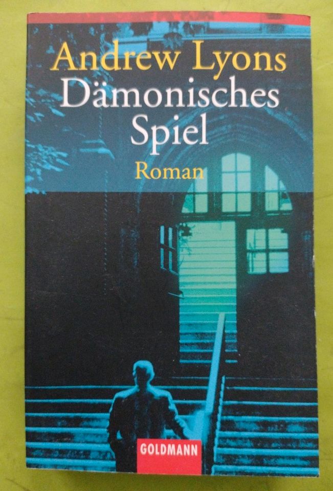 Andrew Lyons "Dämonisches Spiel", Roman, Thriller, Buch in Dresden