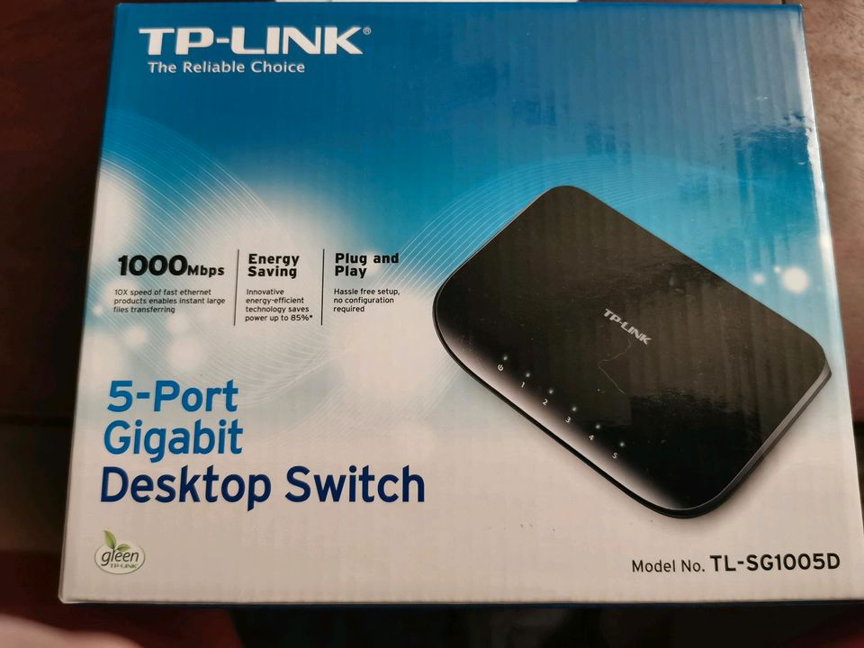 TP-Link 5 Port Gigabit Switch & ist Kleinanzeigen Netzwerk Modem | kaufen Brandenburg - Kleinanzeigen in | Rüdersdorf gebraucht eBay TL-SG1005D jetzt