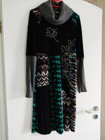 Heine Kleid Strickkleid Winterkleid schwarz / bunt Gr. 38 Bayern - Thalmässing Vorschau