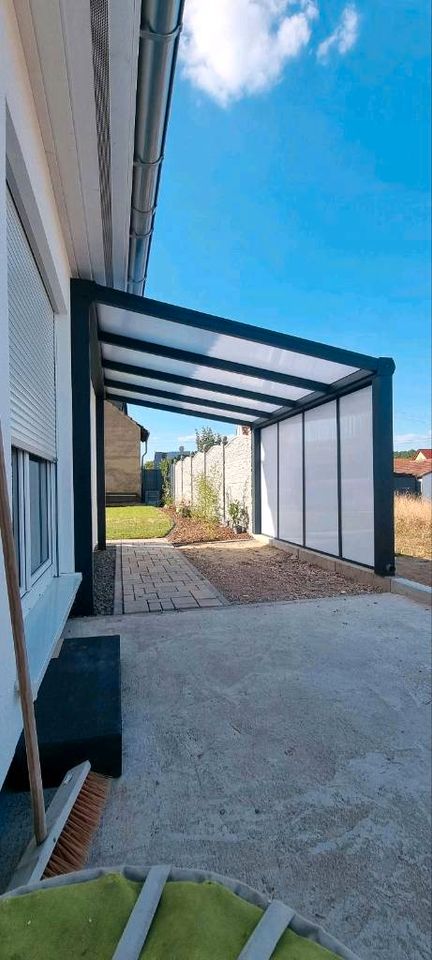 Terrassenüberdachung  Alu Vordach Überdachung  Pergola Veranda in Heidesheim