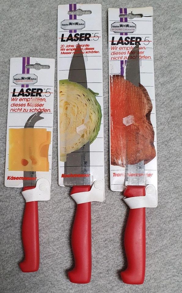 Laser 5 Küchenmesser kochmesser käsemesser Tranchiermesser in Görlitz