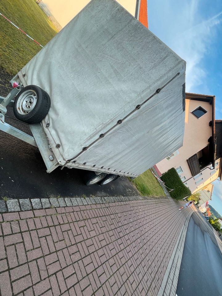 Planen/Umzugsanhänger Mieten 4x1,8m in Kalbach