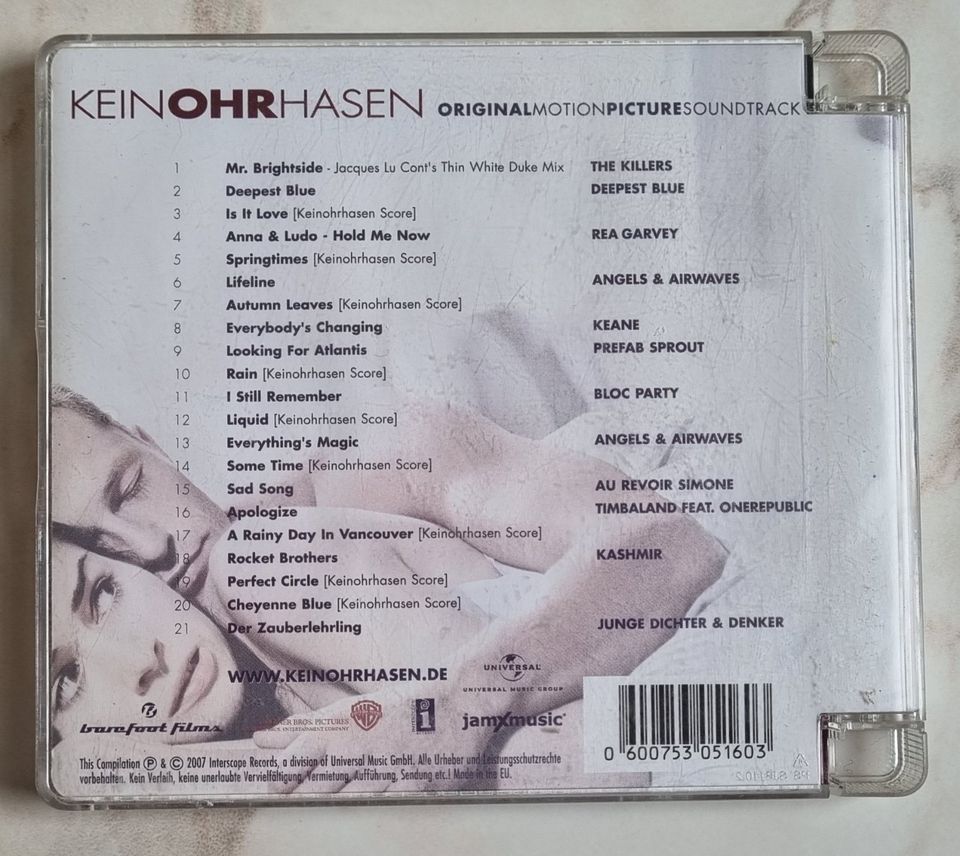 CD Filmmusik Soundtracks – Bauer sucht Frau, KeinOhrHasen u. a. in Buesum