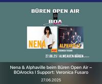 Ticket für Nena / Alphaville in Büren 27.6.25 Nordrhein-Westfalen - Paderborn Vorschau