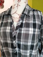 Bluse Zizzi schwarz weiß kariert Größe M Niedersachsen - Soltau Vorschau
