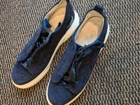 Gabor Wildleder dunkelblau Sneaker Halbschuhe, einmal getragen Niedersachsen - Weener Vorschau