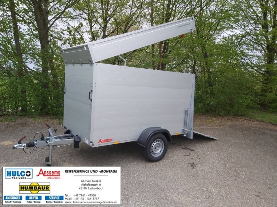 Anssems GTB1200-251x126x118 VT2, neu, PKW-Anhänger, Kofferanhänge in Eschenbach Württemberg