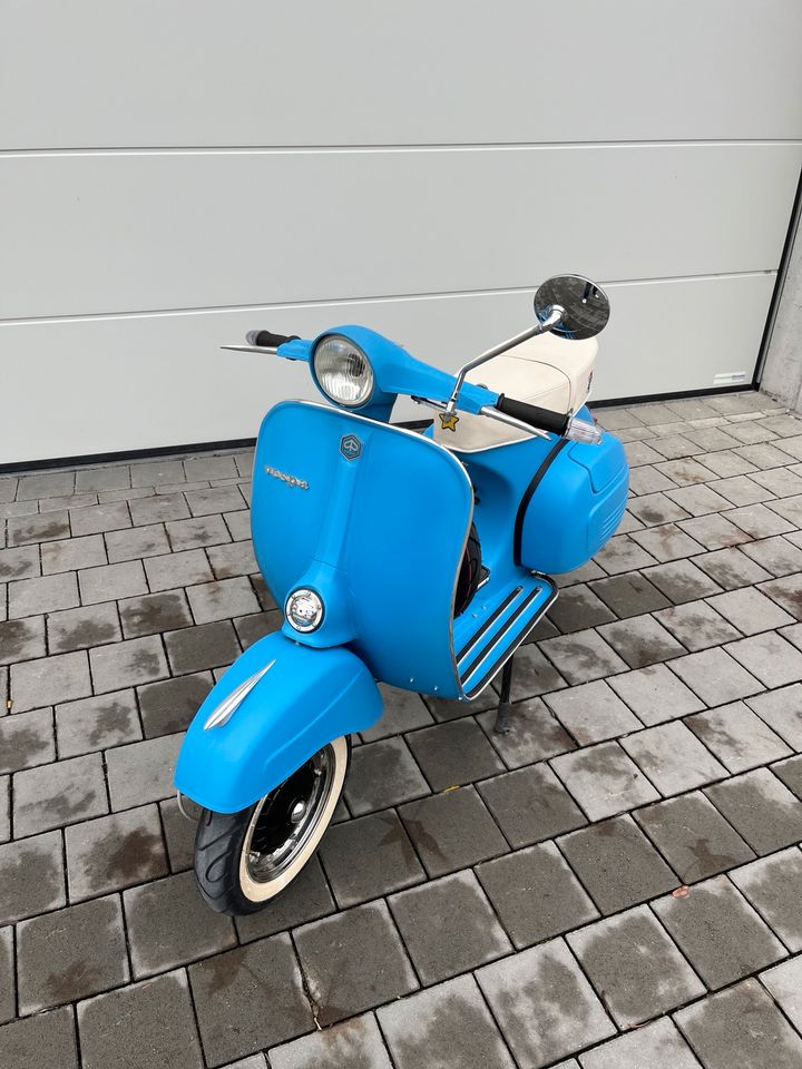 Schöne restaurierte Vespa Super 150 Baujahr 1978 Motor VBC1M in Mahlberg