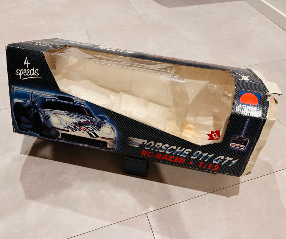 1:12 Nikko tronico Ferngesteuert Porsche 911 GT1 - Funktionsfähig in Kraichtal