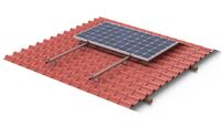 Ziegeldach Montagesystem für 2 Solarpanels Solarmodule Aachen - Horbach Vorschau