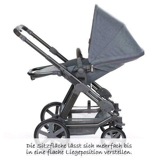 ABC Design Kombi-Kinderwagen Condor 4 inkl. Babywanne, Sportsitz in Fischbach