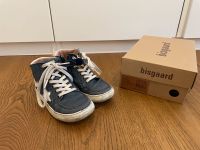 Bisgaard hohe Sneaker Halbschuhe Leder blau Gr. 29 Berlin - Tegel Vorschau