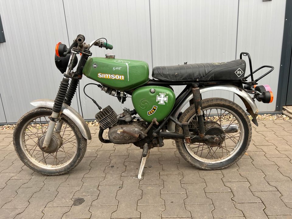 Simson S50 S50B1 1978 3-Gang Moped Mofa Roller B175 in Osterweddingen