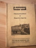 Kemper Häckselaufbau Anleitung Hessen - Homberg Vorschau