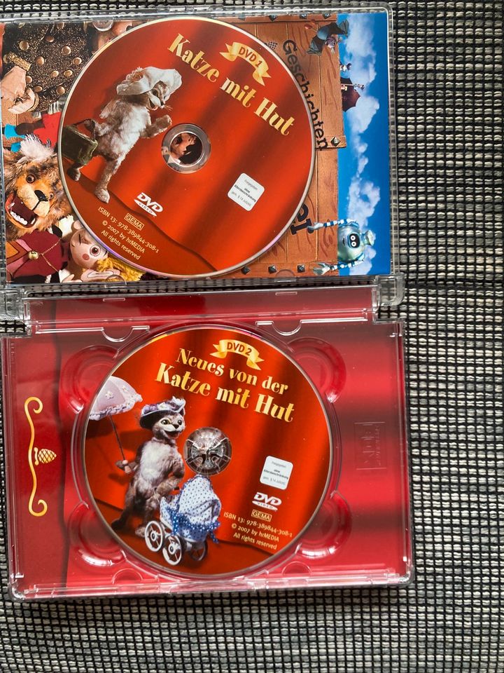 Augsburger Puppenkiste 2 DVDs Katze mit Hut + Neues von der Katze in Dortmund