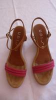 Unisa Wedge in Pink/Caramel Gr.39 Hessen - Nidda Vorschau
