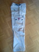 Breit Cord worker Cargo Jeans natur weiß Herren S „Diabolo“ Niedersachsen - Velpke Vorschau