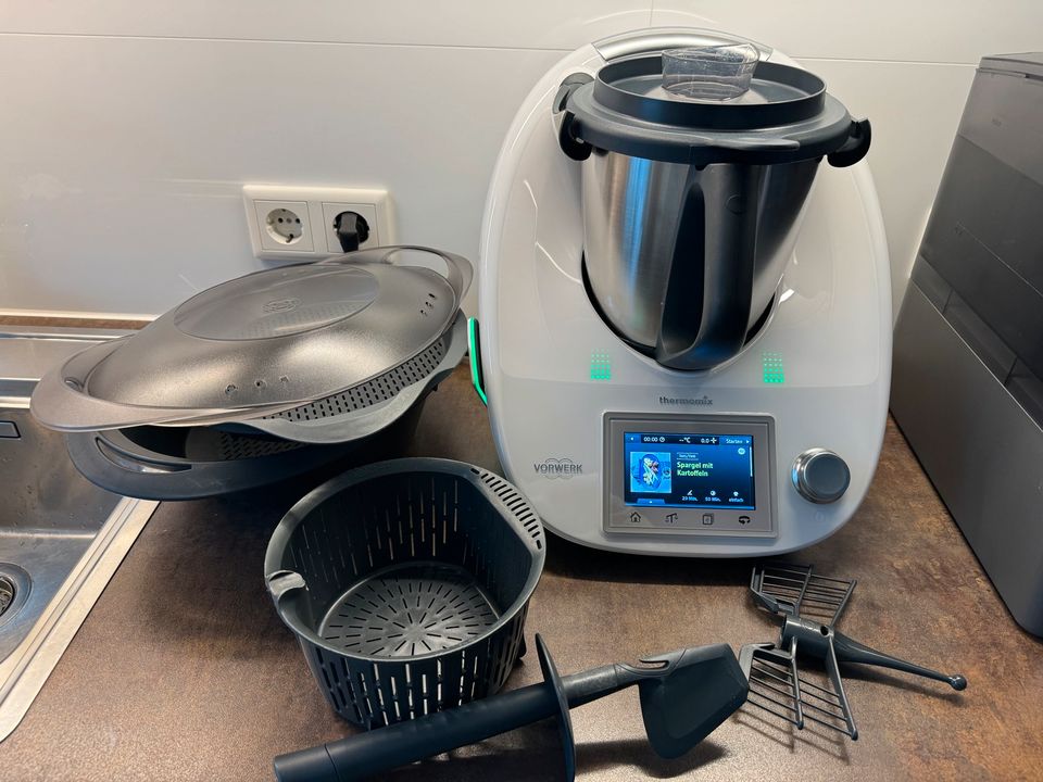 Thermomix TM 5 + Cook-Key WLAN *SEHR GUTER ZUSTAND* mit Zubehör! in München