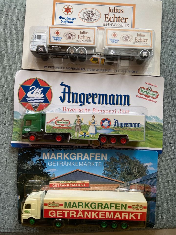 Mini-Truck Sammlung (Biere) in Münchberg