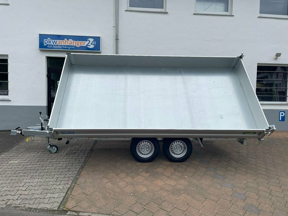 Unsinn Kipper UDK 4220-35-14 Alu E-Hydr. 426x204x35cm 3500kg in Monzingen