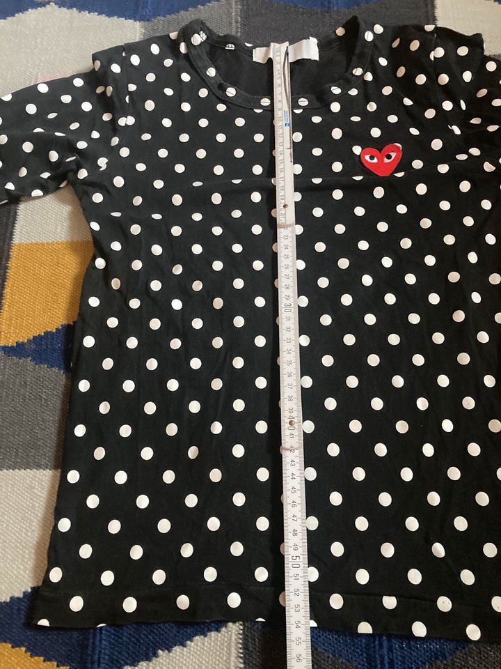 Comme des Garcons Pulli Langarmshirt XS S Polka Dots Punkte Shirt in Berlin