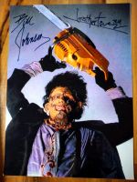 Bill Johnson signiertes Glanzfoto original sign leatherface Texas Brandenburg - Neuruppin Vorschau